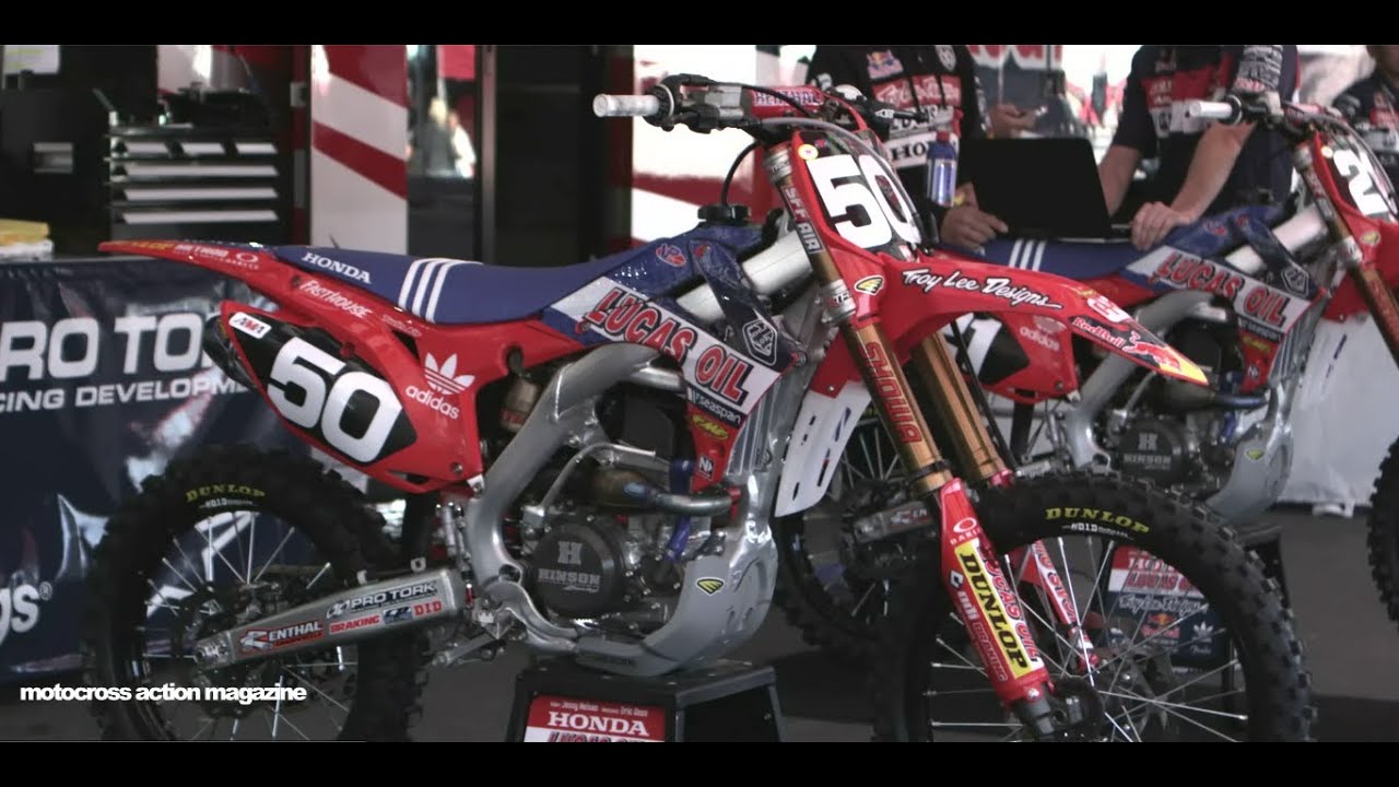 Inside the Pro's Bikes featuring Jessy Nelson's Troy Lee Designs Honda CRF250