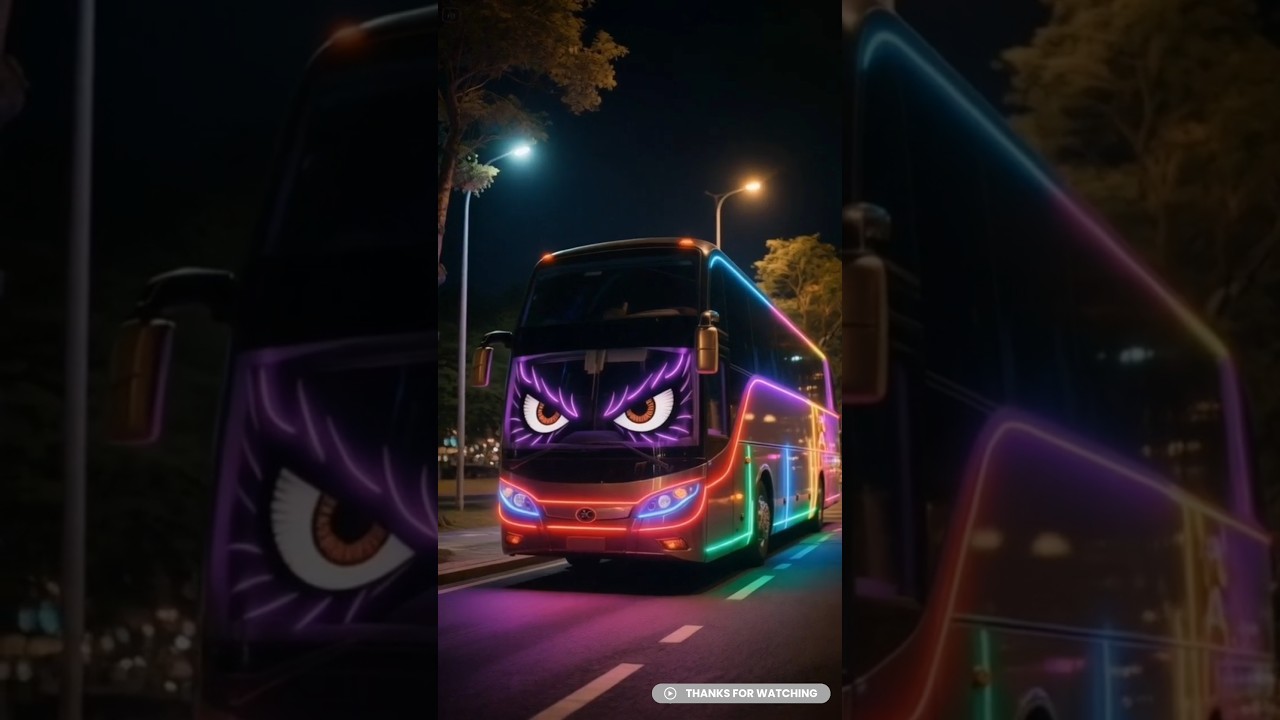 Bus telolet basuri full LED 
