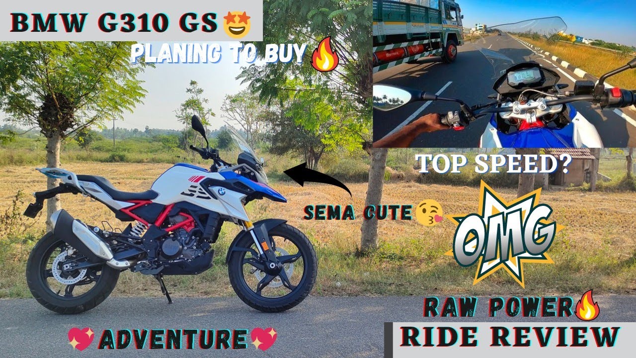 BMW G310 GS - Ride Review🔥/Top Speed Test?🤯/Cheap And Perfect Adv💯/Off-RoadIng Vera Level Rh⚡/Adv👿