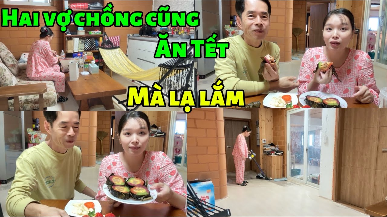 [193] vợ chồng Hàn Việt cũng ăn Tết nhưng lạ lắm 😁