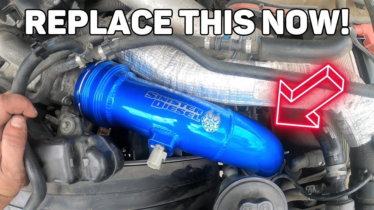 Ford's OEM Intercooler Pipe Is TRASH!  Here's How To Replace It.