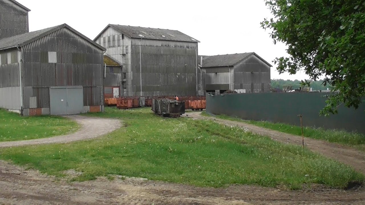 Feldbahn Torfbahn Meiners in Borstel - Torffabrik