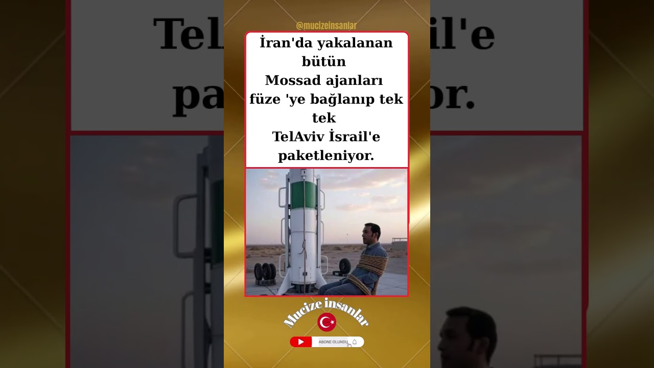 İran'da Mossad Ajanı İddiası Gerçek mi? Sosyal Medyadaki Manipülasyon