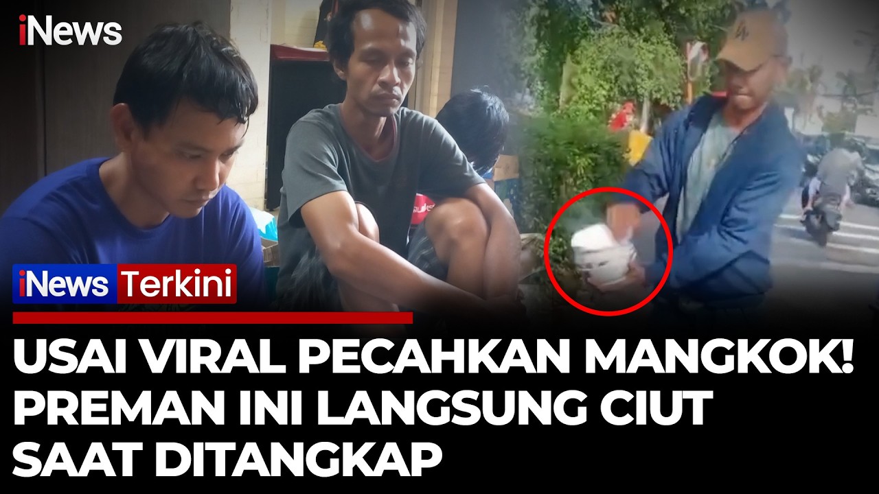 Mendadak Ciut! Preman Pecahkan Mangkok Pedagang Bakso di Tanah Abang Akhirnya Ditangkap | iNews