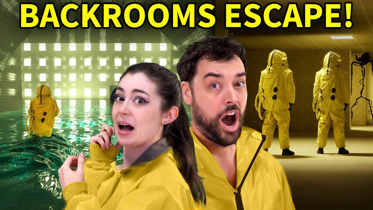 Husband & Wife Explore The Backrooms For The First Time