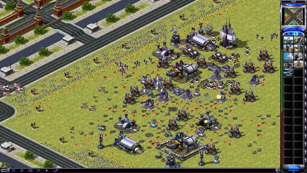 Red Alert 2 | Extra Hard Ai | 7 Vs 1 | Paris Revisited Map