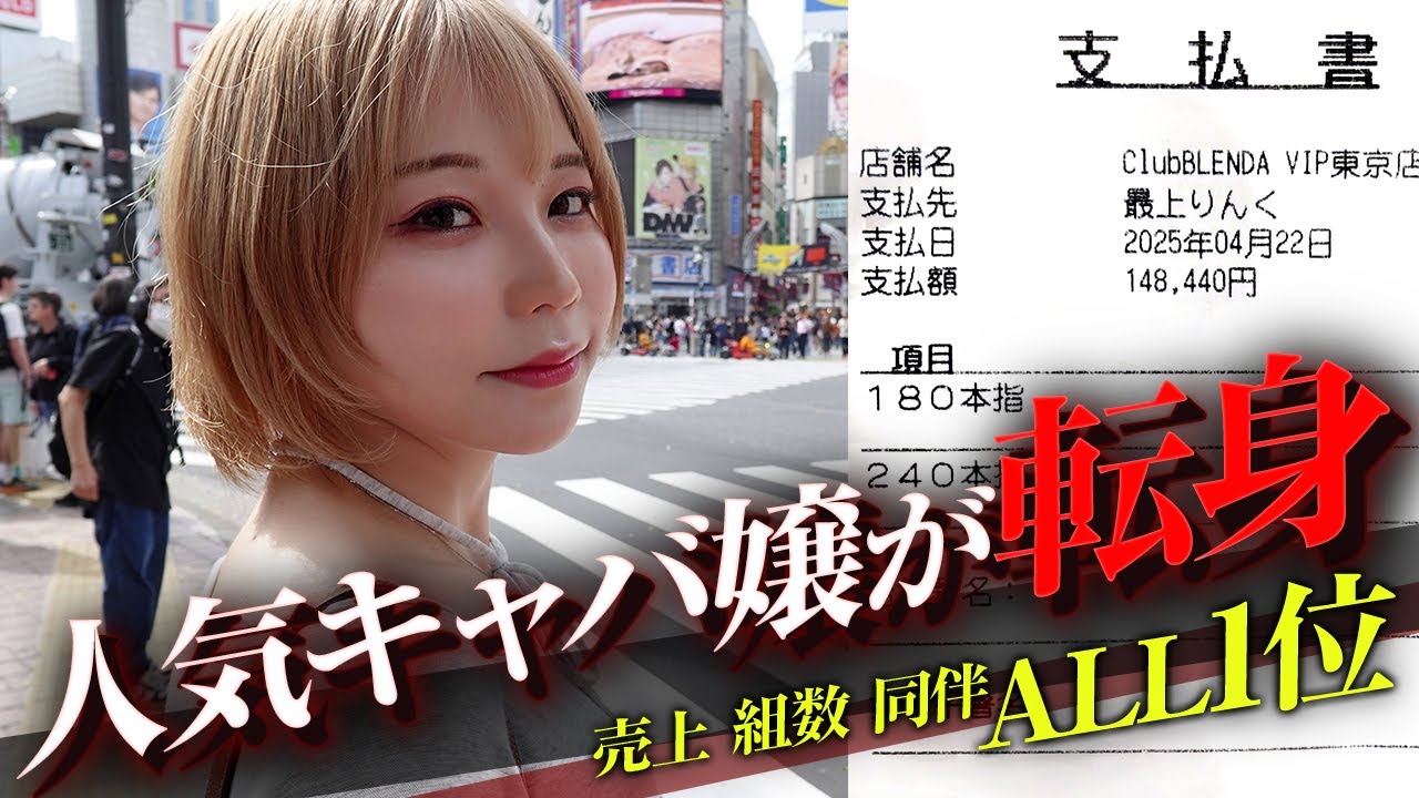 【給与明細】売上・組数・同伴オール1位！実力派キャバクラ嬢が転身のワケ【1日密着】