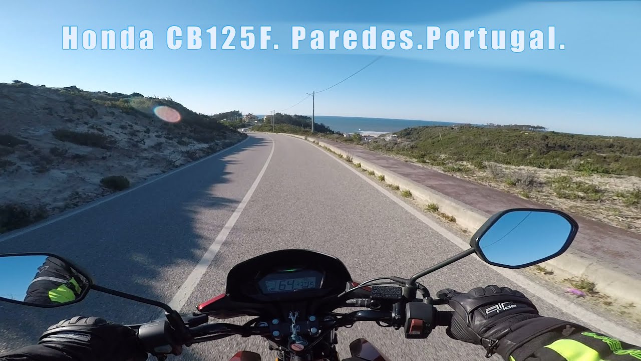 Sunday Ride. Honda CB125F. Paredes. Vale Furado. Pataias.