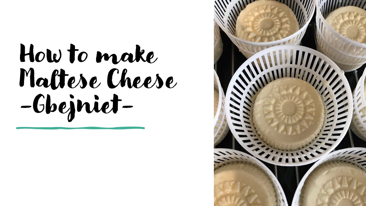 The Perfect Maltese Cheese recipe - Gbejniet