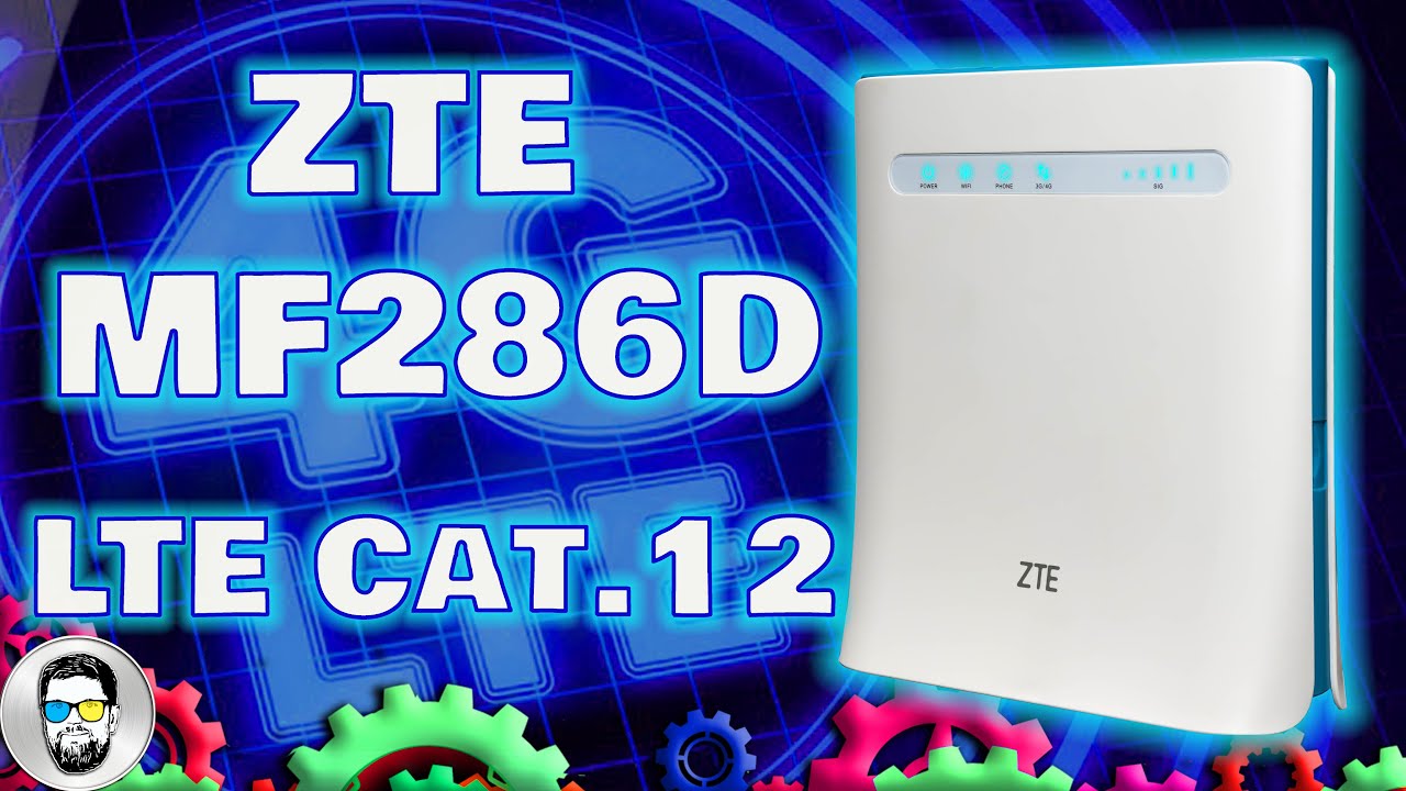 Знайомство з роутером ZTE MF286D: що він може, та чим відрізняється від ZTE MF286R || #brainplus
