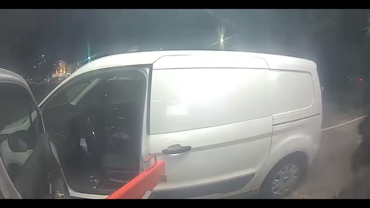 Surveillance camera caught robbery of an ATM technician