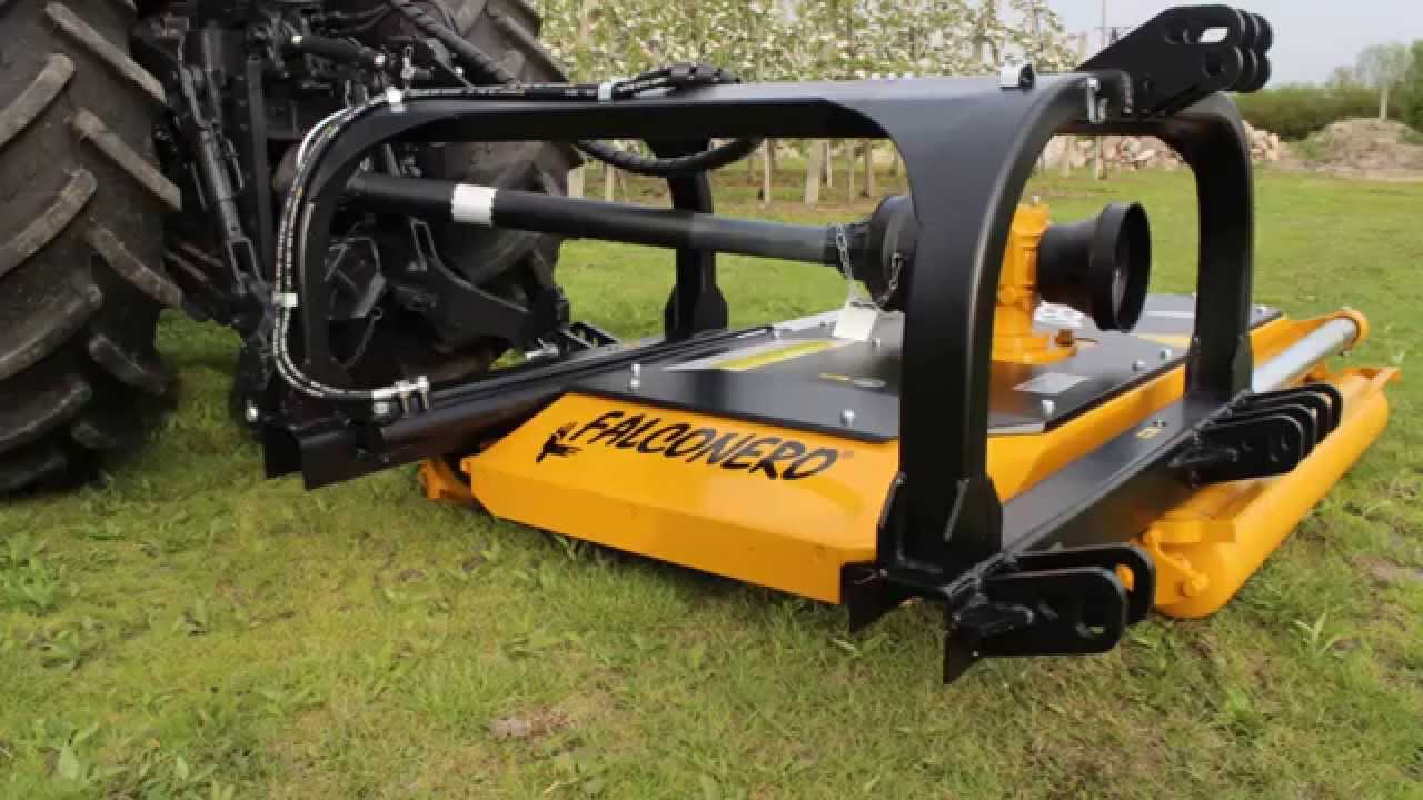 Kosiarka sadownicza do trawy Falconero model Manta 2000 - Landi-Tech