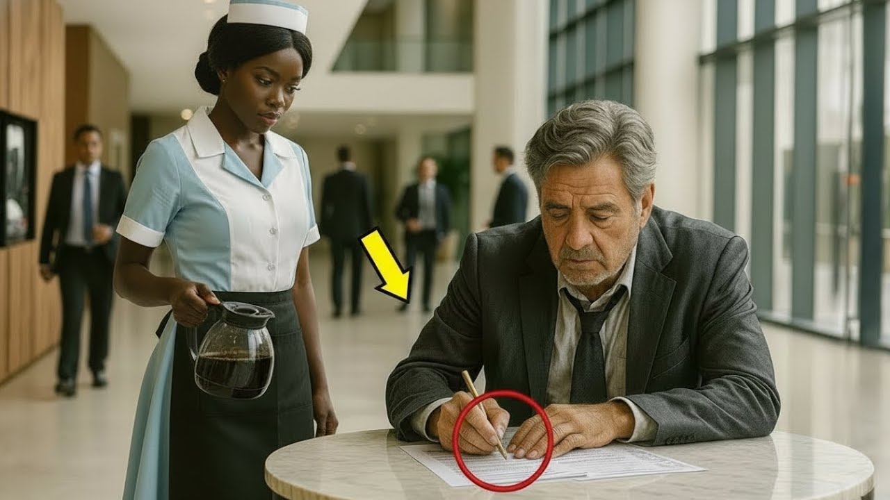 At 8 AM, He Nearly Signed His Own Bankruptcy—Until a Sharp-Eyed Waitress Spotted the Error......