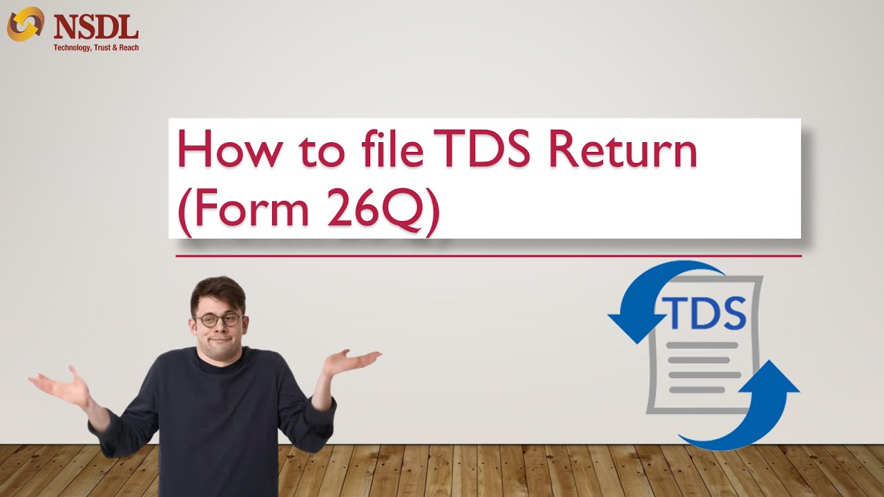 HOW TO FILE TDS RETURN (Form 26Q) | HOW TO CREATE TDS CHALLAN| INCOME TAX