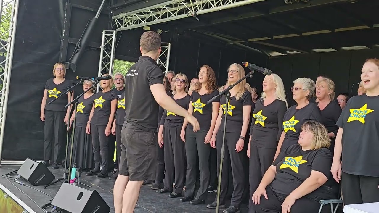 SWEET CHILD OF MINE Rock Choir at Altrincham Festival 28th June 2025