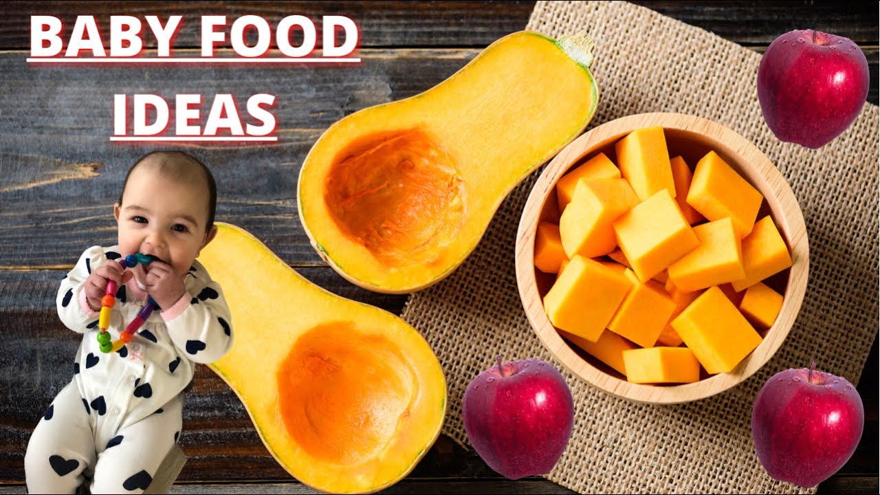 Baby Food Recipes Butternut Squash And Apple | How To Make Baby Food