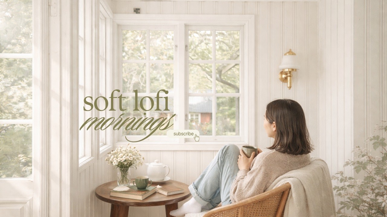 Soft Lofi Mornings ☕ Calm Music for Studying, Working & Relaxing
