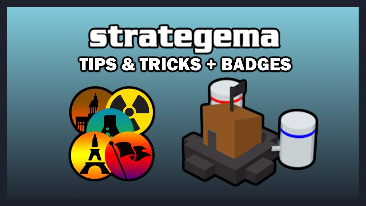 Strategema - TIPS & TRICKS + ALL BADGES