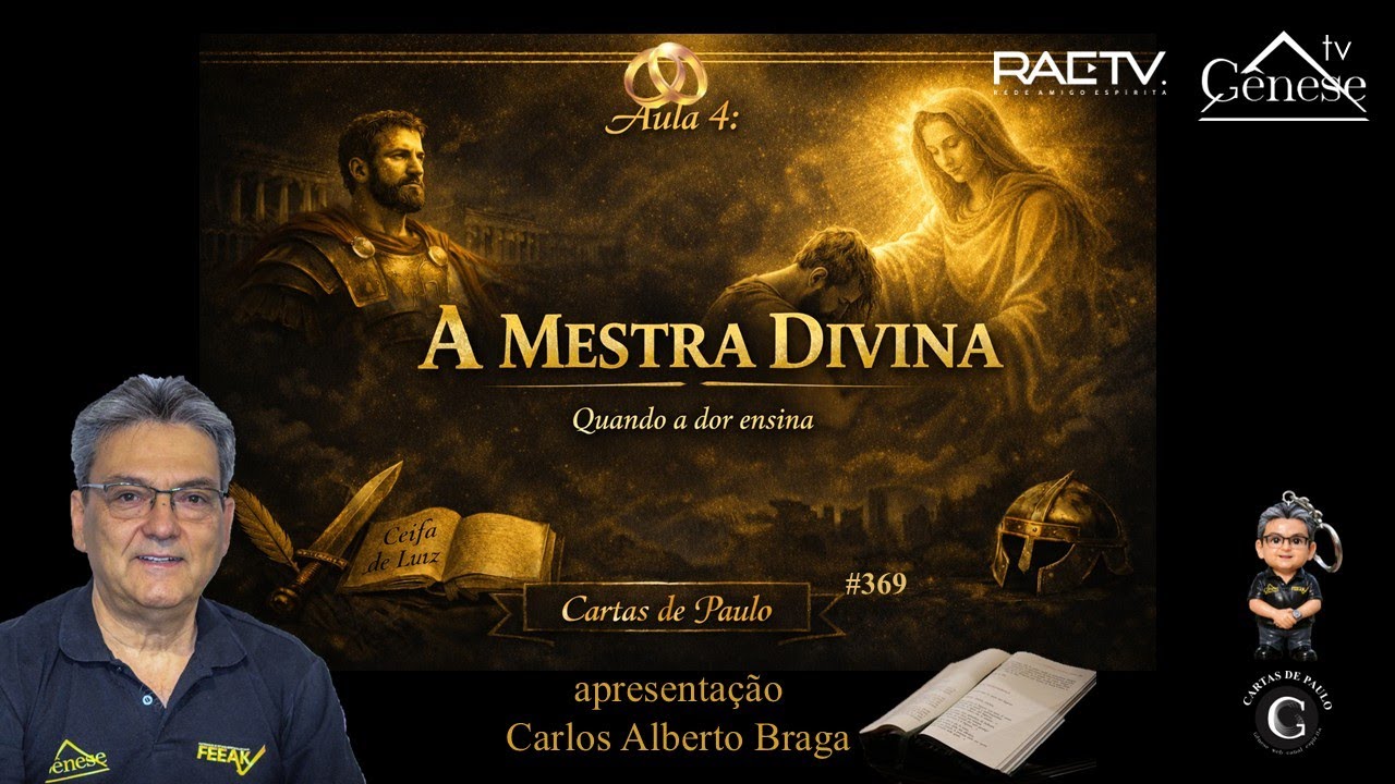 CARTAS DE PAULO #369 - A MESTRA DIVINA - QUANDO A DOR ENSINA