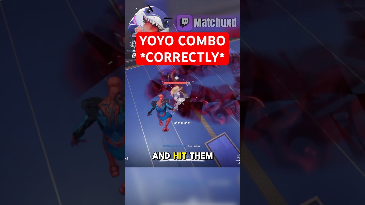ПРАВИЛЬНАЯ КОМБИНАЦИЯ ЙО-ЙО ЧЕЛОВЕКА-ПАУКА&hellip; #marvelrivals #gaming #spiderman #tutorial #combo