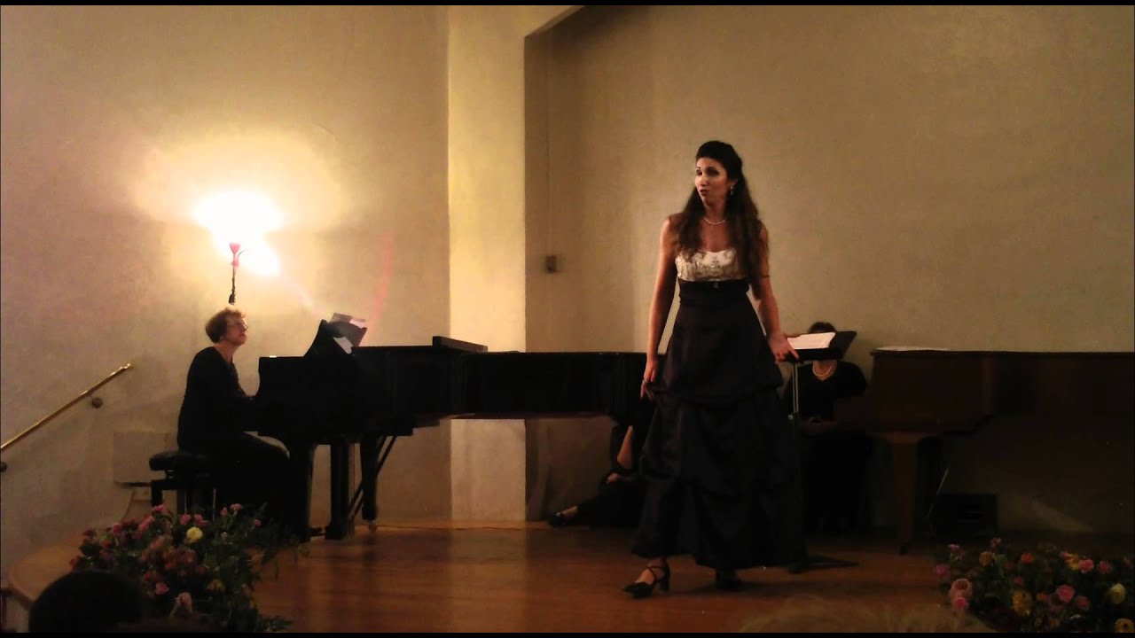 Bizet ,Carmen ,Habanera ,Ilona Toivis mezzo soprano , Asia Lokshin piano