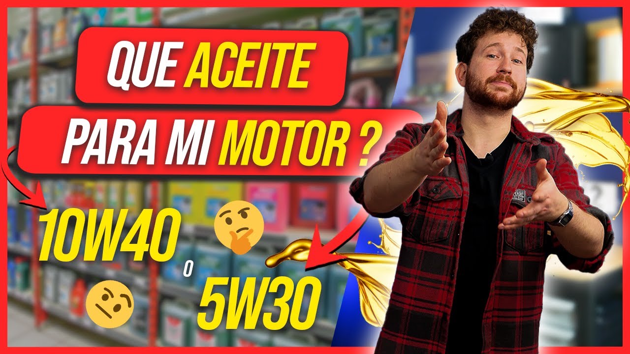 C&oacute;mo elegir (BIEN) el aceite de tu motor? 🤔 (F&oacute;rmulas, normas, etc.)