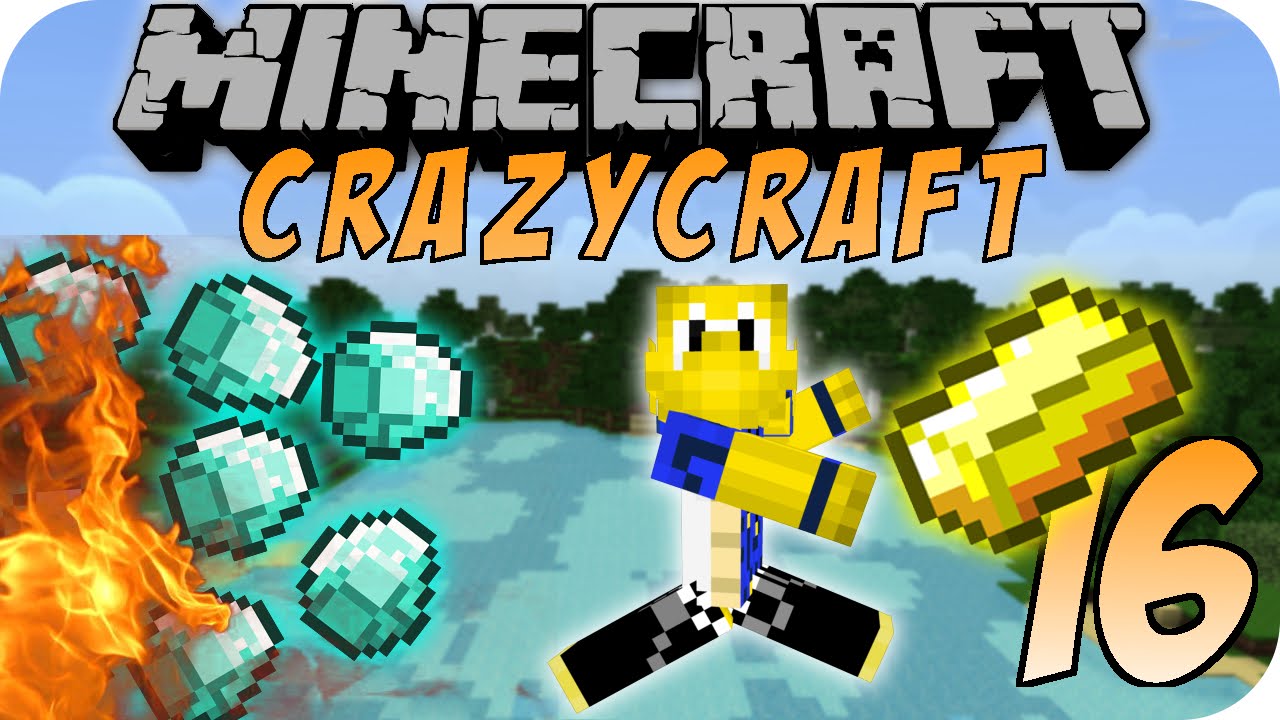 Minecraft CHAOS CRAFT #16 - Gezielte Goldsuche