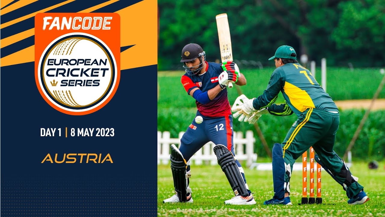 🔴 FanCode ECS Austria, 2023 | Day 1 | T10 Live Cricket | European Cricket
