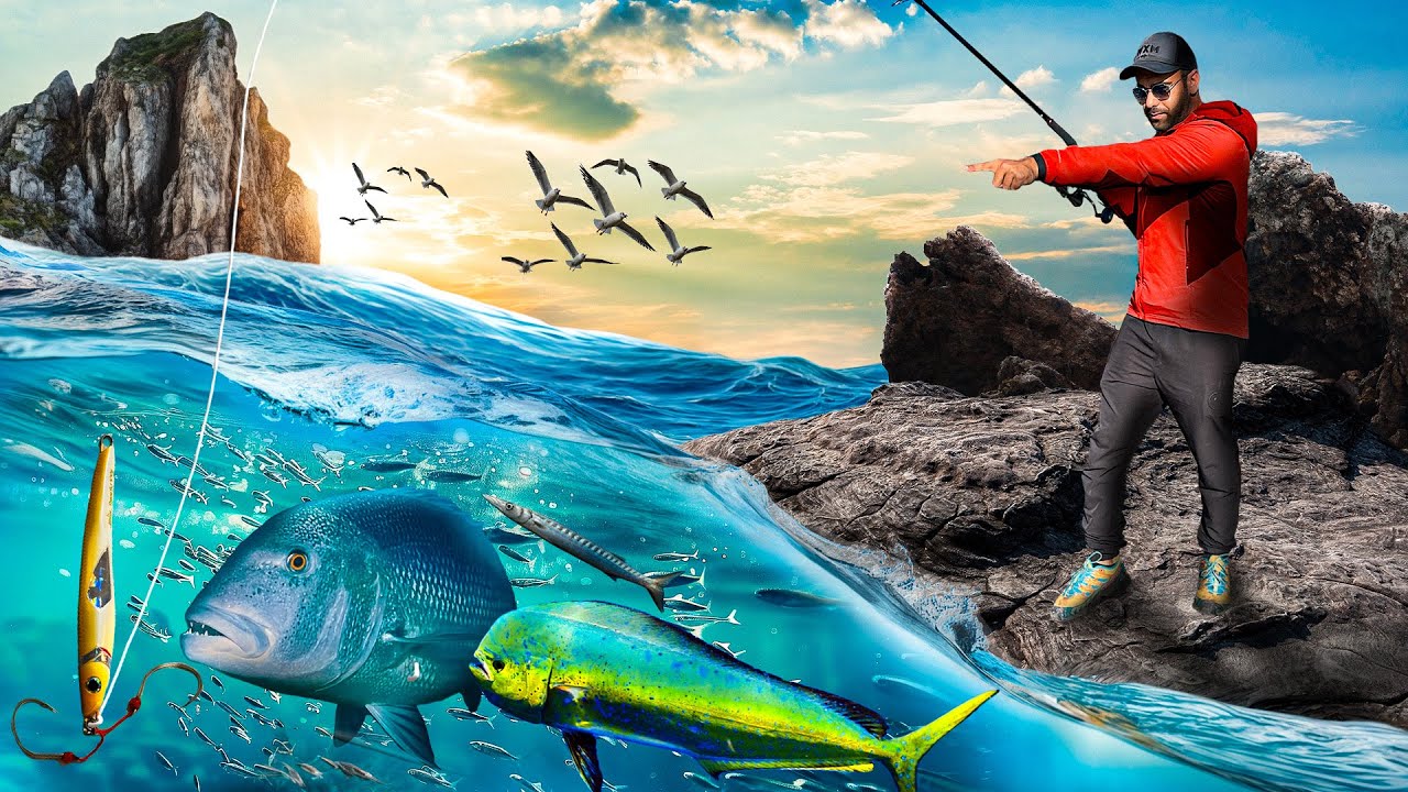 PÊCHE en SHORE JIGGING : À la découverte des prédateurs méditerranéens !