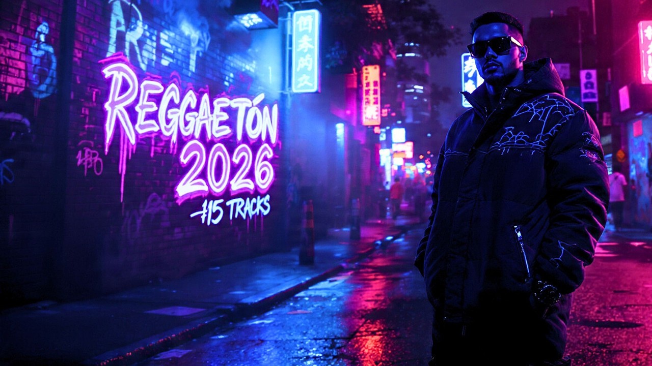NUEVO REGGAETÓN CALLE 2026 — MIX TRAP LATINO CHILENO ×15 (Espejo de Luna • Reflejo Urbano)