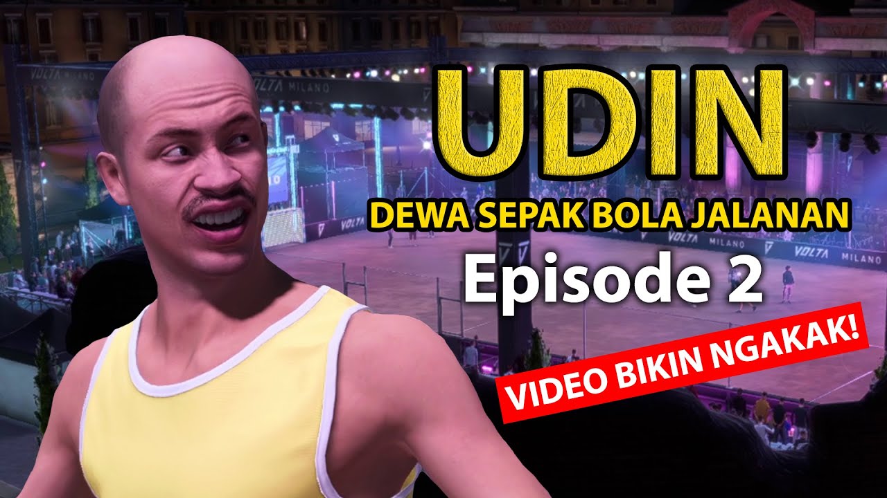 UDIN TERBANG KE ITALIA! PERLIHATKAN JURUS CACING LINCAH ELASTIS!  - EPISODE 2 (VIDEO BIKIN NGAKAK)