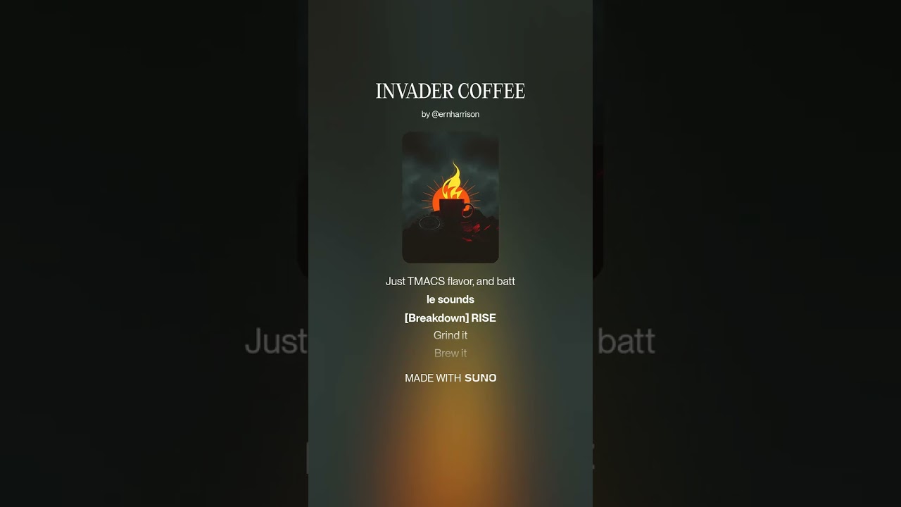 INVADER COFFEE