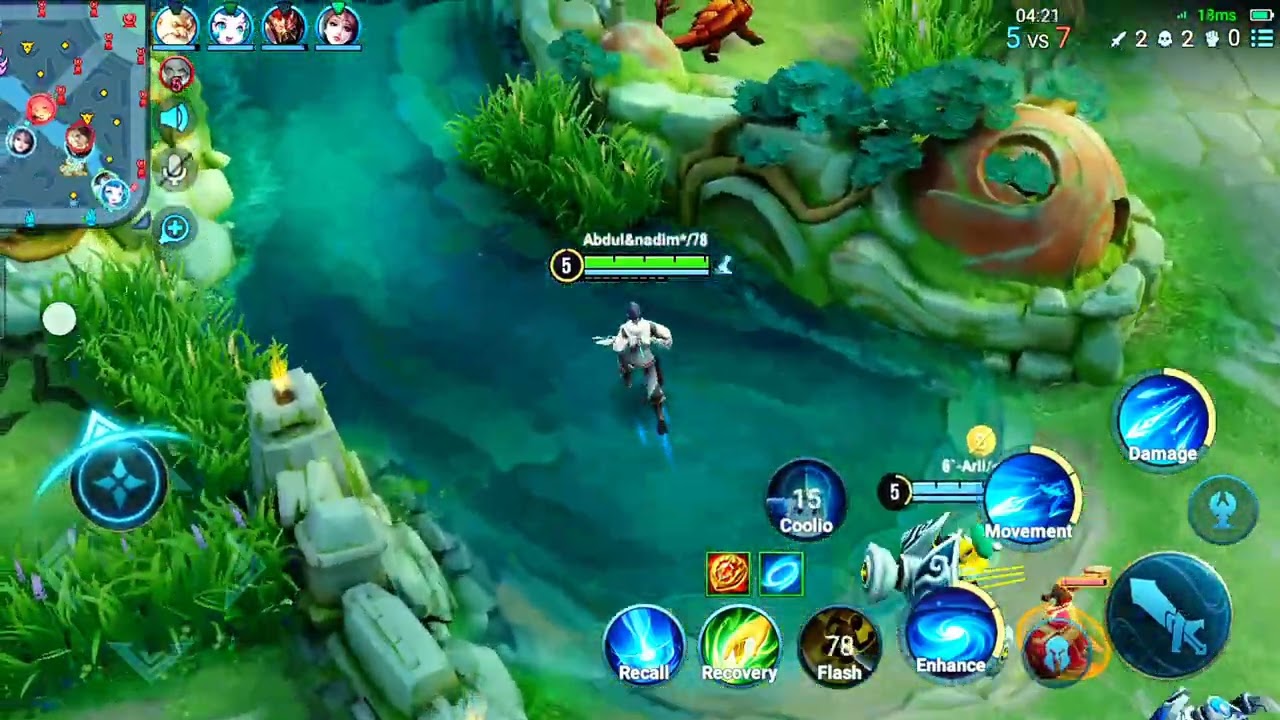 Honor of kings gemeplay video #gemes #hok #gemepaly #moba 