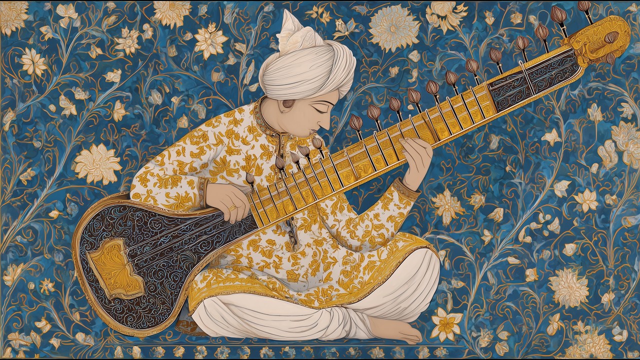 Overcome Procrastination Using Sitar | Indian Classical Music for Deep Focus & Action