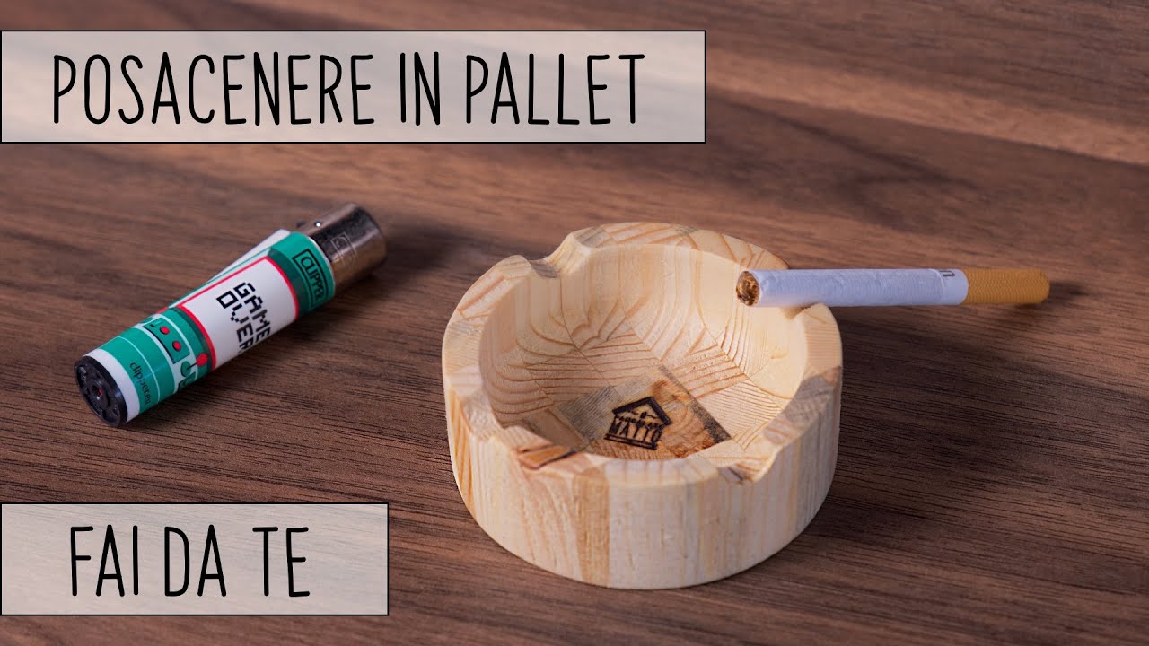 🏚 FAI DA TE 🛠 POSACENERE in Pallet + Estrazione CONTEST 35k