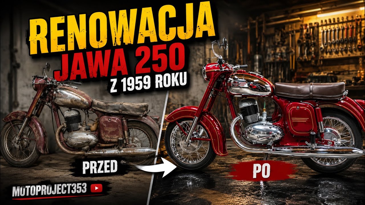 Jawa 250 / 353 Drugie Życie Renowacja / Restoration