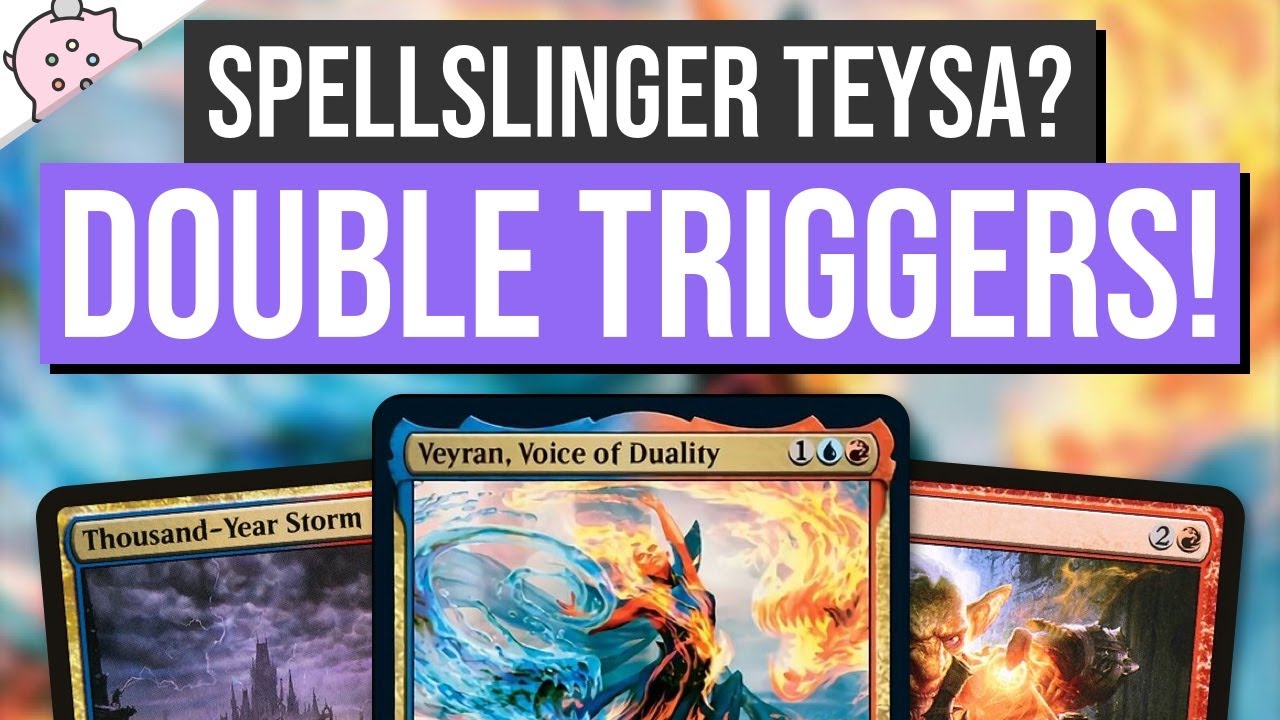 Double Spellslinger Triggers! | Veyran, Voice of Duality | C21 Spoiler | Commander | EDH | MTG