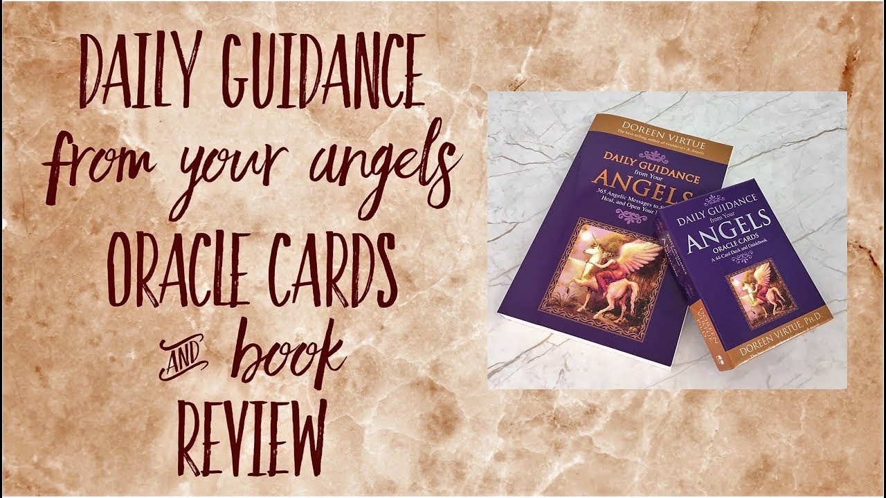 Daily Guidance From Your Angels Oracle Cards and Book Review