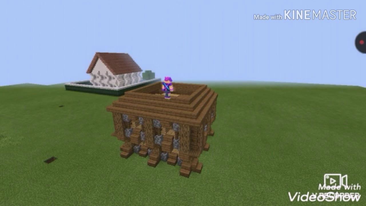 Nice,small house in Minecraft by:HadiPro