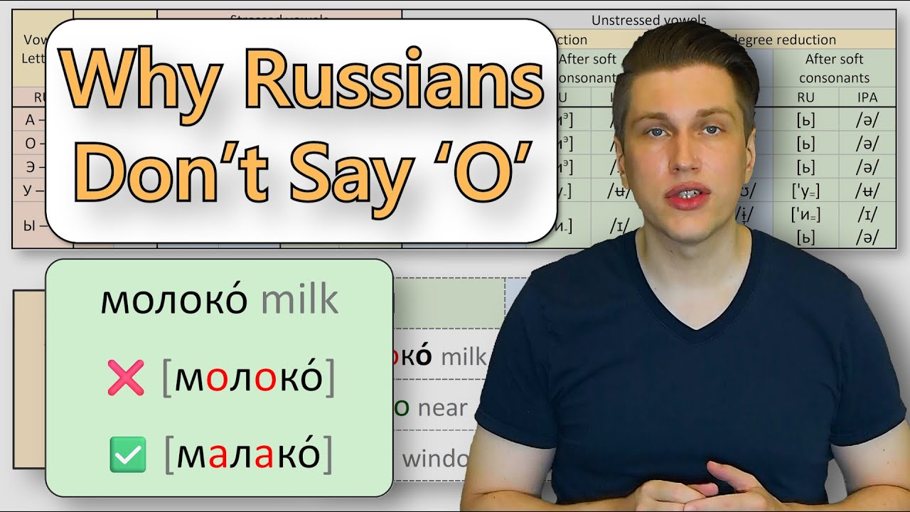 Stop Saying О! Learn Akanye — Russian’s #1 Pronunciation Rule