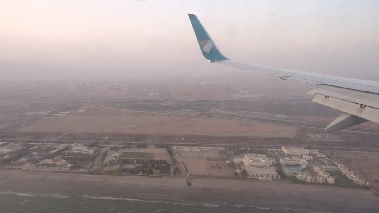 OMAN AIR   Goa to Muscat    737-900