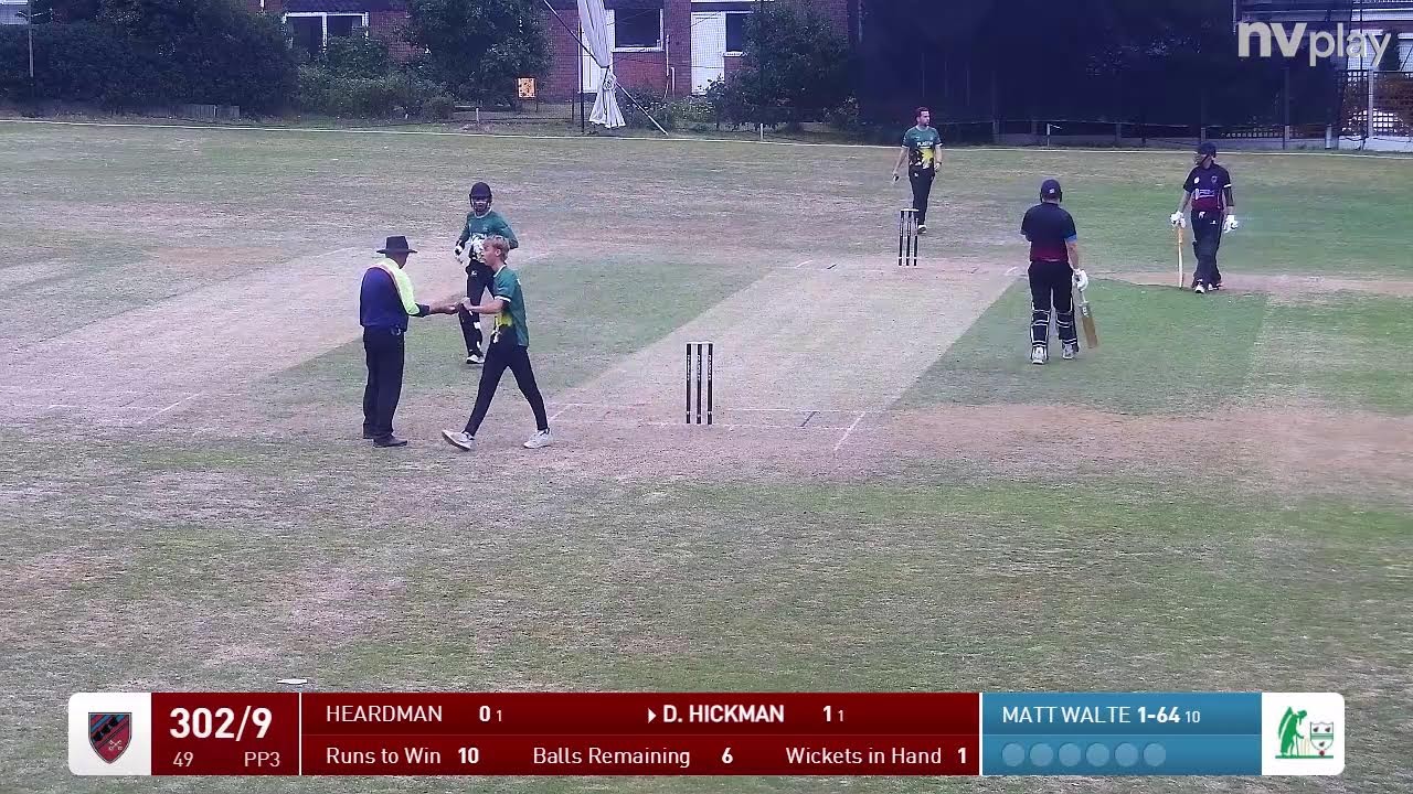 Pedmore CC 1st XI v Worcester CC 1st XI