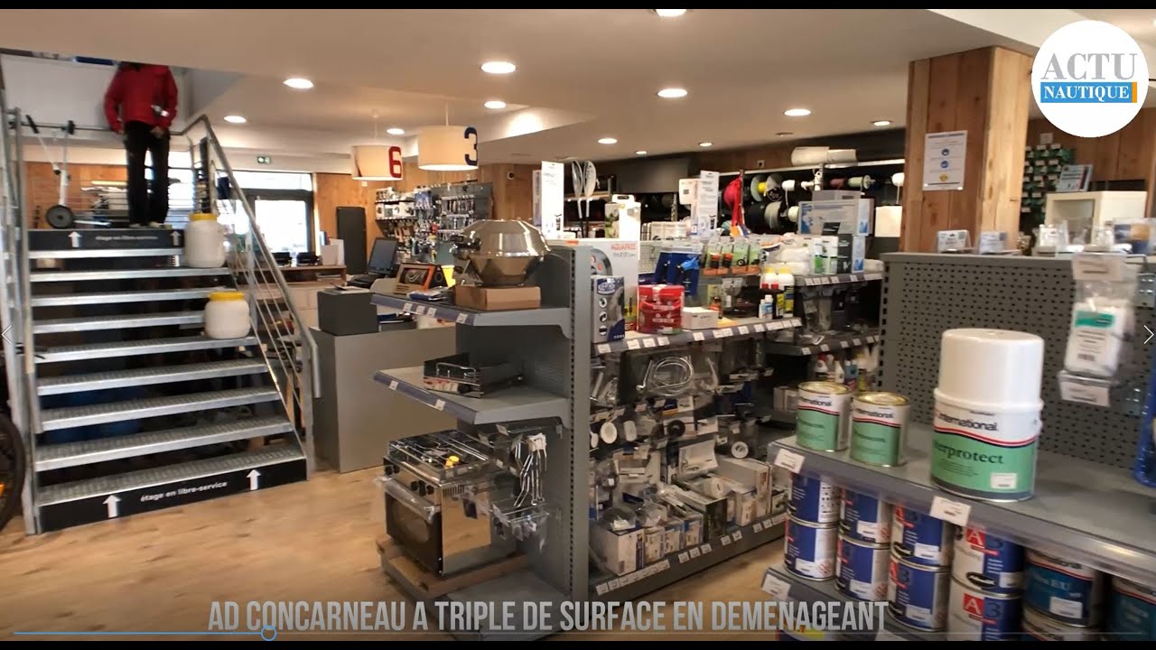 AD Concarneau a triplé sa surface, en déménageant
