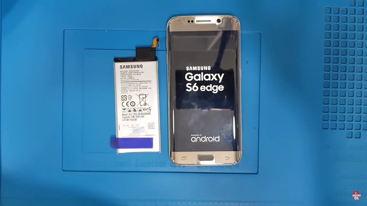 Samsung Galaxy S6 Edge Batarya Değişimi