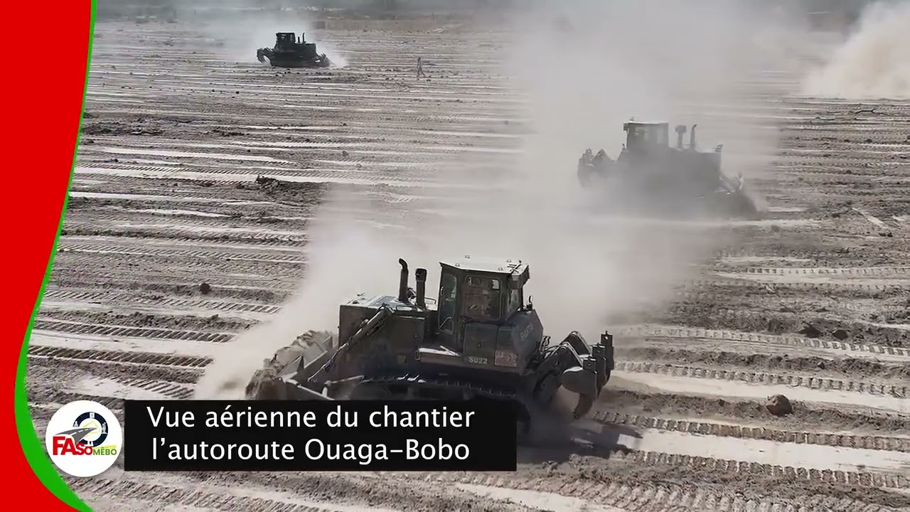 Autoroute Ouaga-Bobo : sur un linéaire total de 332 kilomètres, 232 kilomètres ont déjà été nettoyés