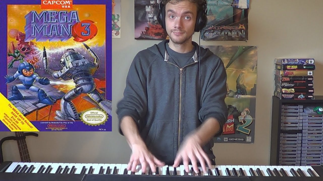 Mega Man 3 - Dr. Wily Stage 5 & 6 (piano cover)