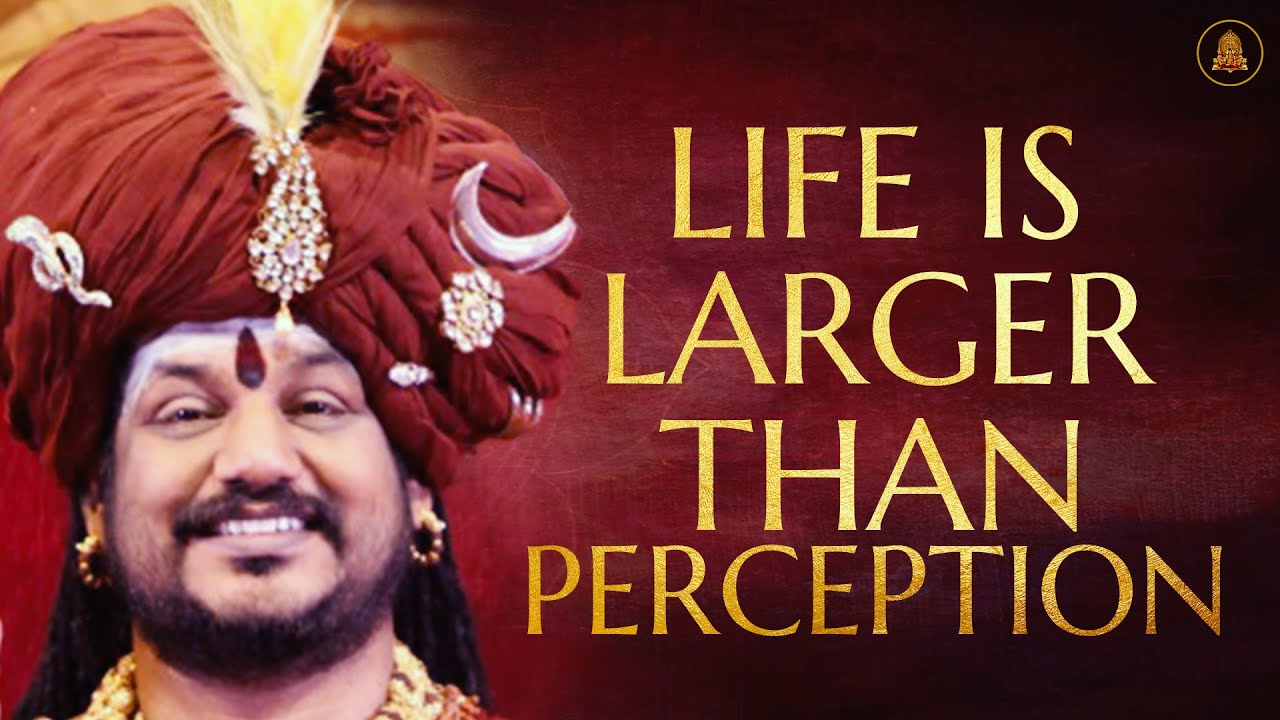 Life is Larger Than Perception | Nithyananda Satsang | 27 Jul 2017