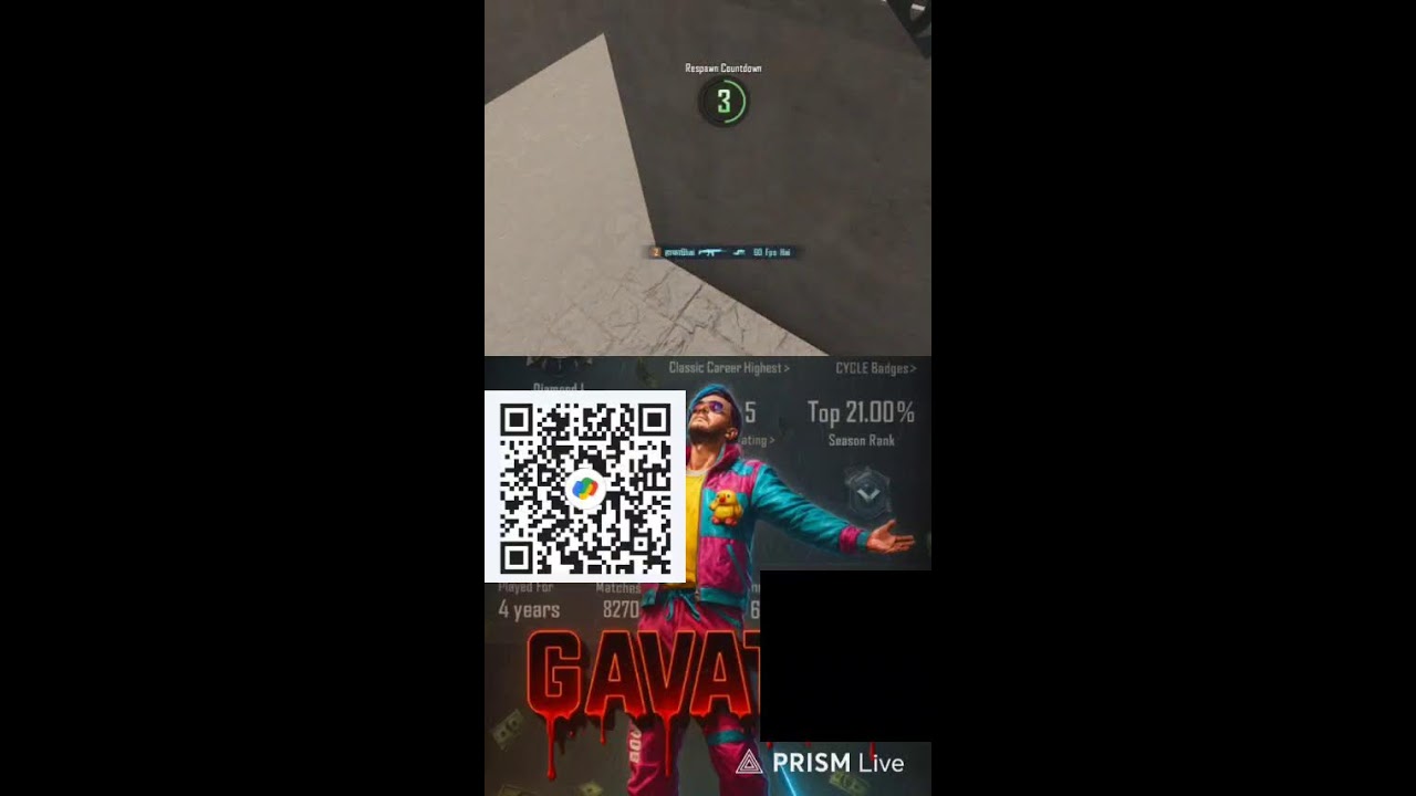 Live streaming of gavathi gamer