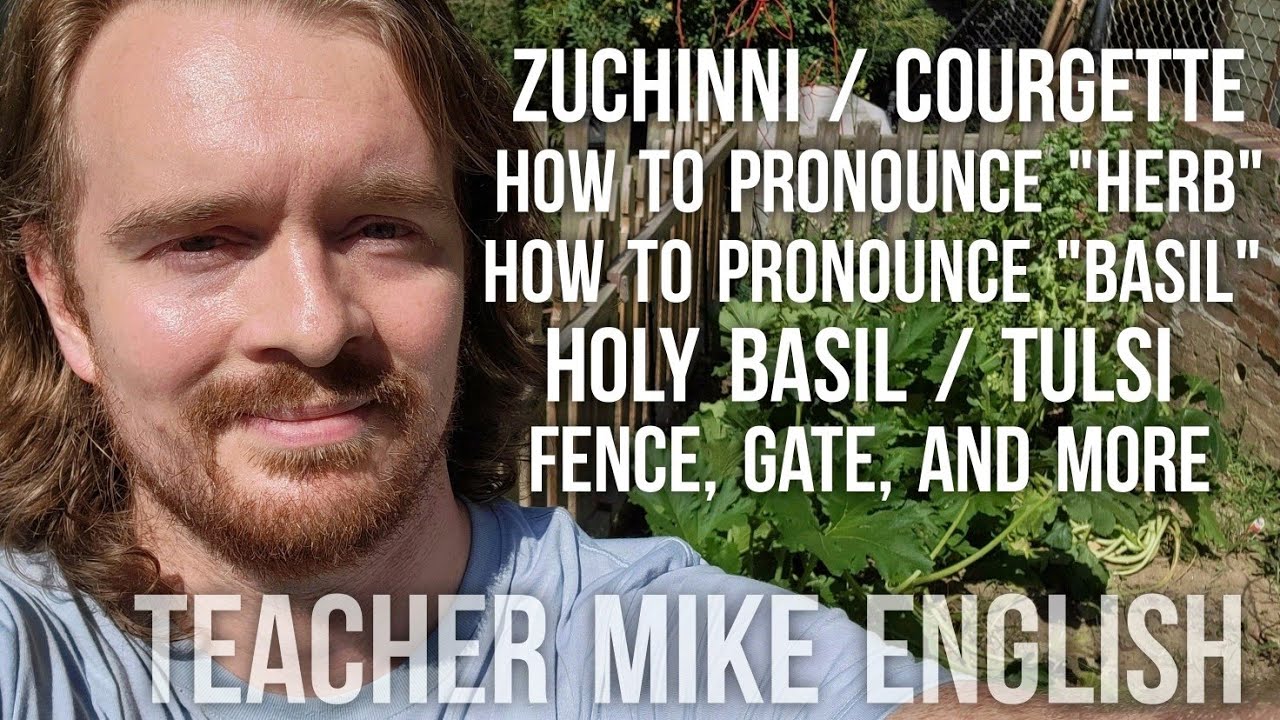 English Garden Vocabulary (herbs, vegetables, etc.)