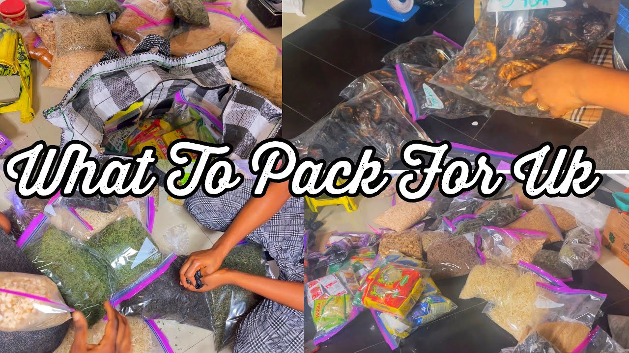 🇬🇧Very Important Foodstuffs You Should Bring When Traveling To Abroad/ Things To Pack For Uk